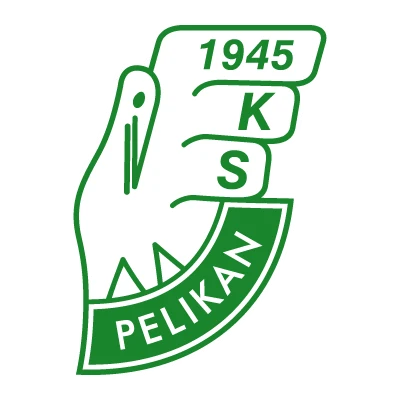 Herb klubu KS Pelikan Łowicz z 1945 roku.