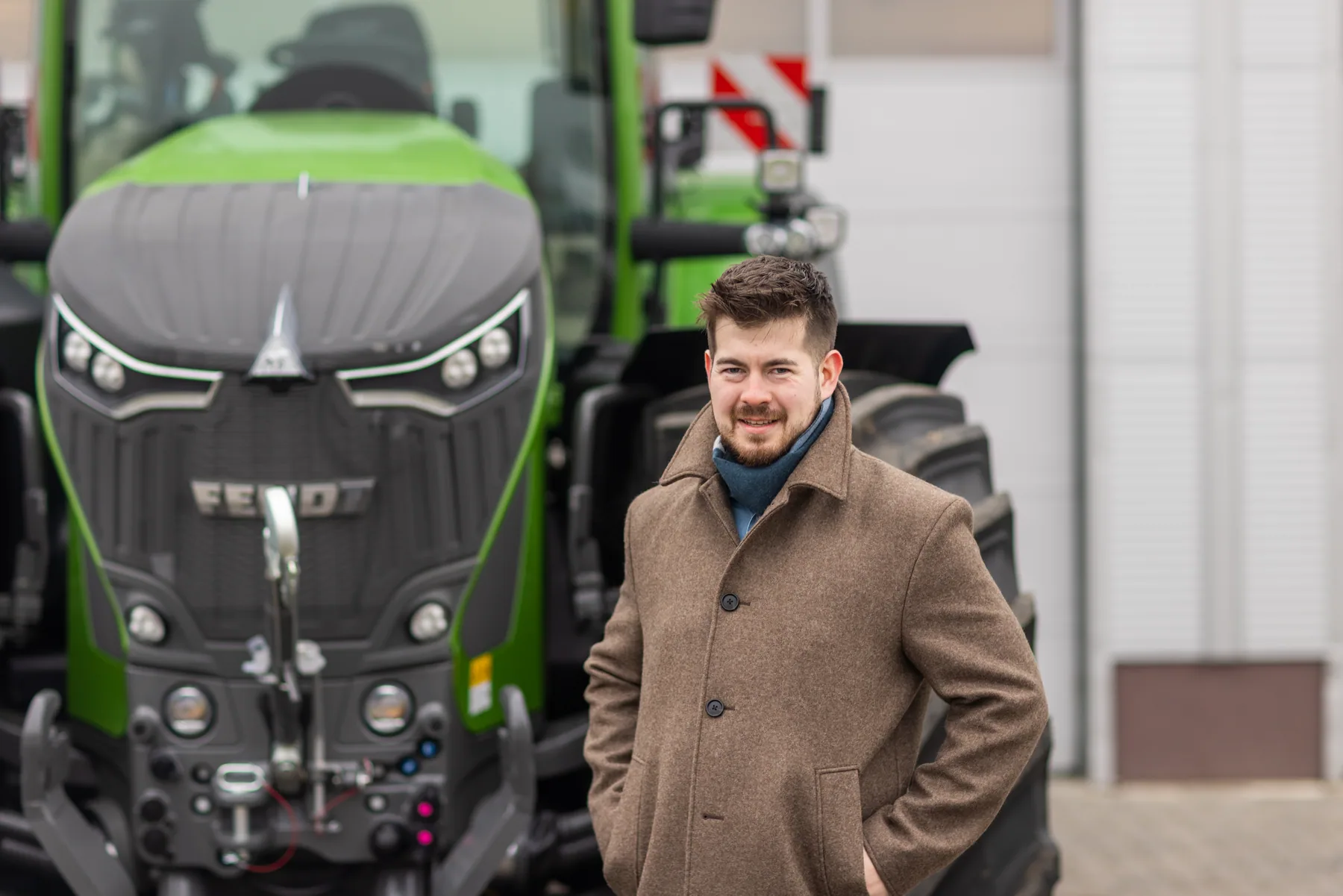 Account Manager AW przy ciągniku Fendt. Account Manager AW przy ciągniku Fendt.